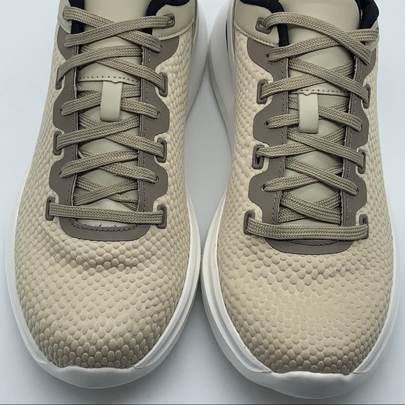 Vince Camuto Eamon Oyster Grey Lace-Up Sneaker - Picture 12 of 16